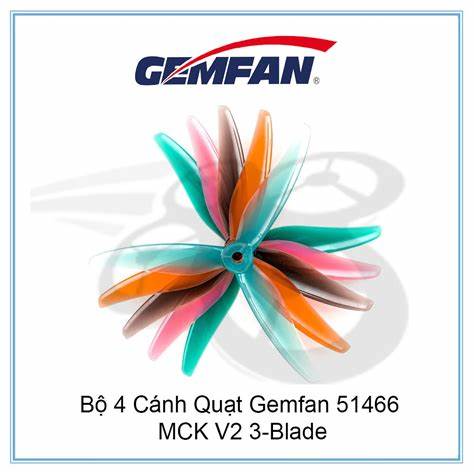 Cánh quạt Gemfan 51466 V2 Hurricane PC 3 Blade