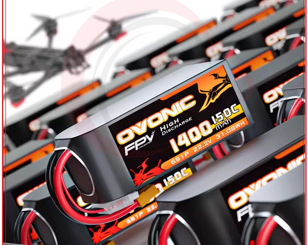 Pin dòng xả cao Ovonic 1400MAh 150C