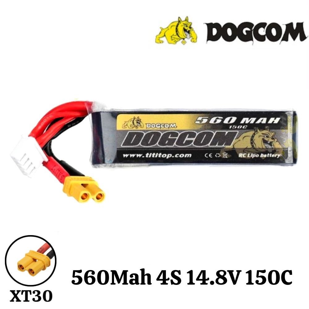 Dogcom 560mah 150C -4S